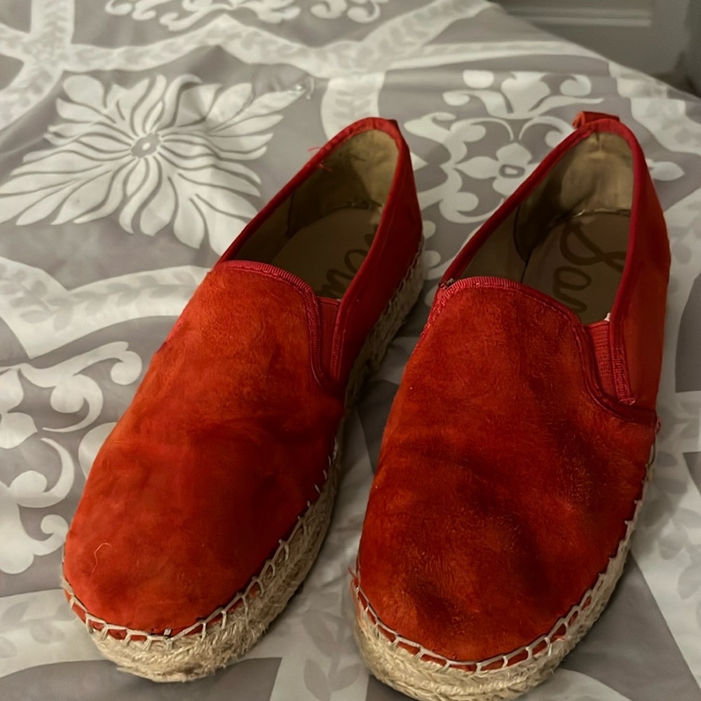 Red Sam Edelman loafers